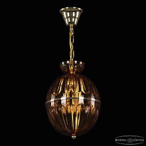 Подвесной светильник Bohemia Ivele Crystal 5480/22 G Amber/M-1H