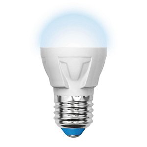 Лампа светодиодная диммируемая (UL-00000693) Uniel E27 6W 4500K матовая LED-G45-6W/NW/E27/FR/DIM