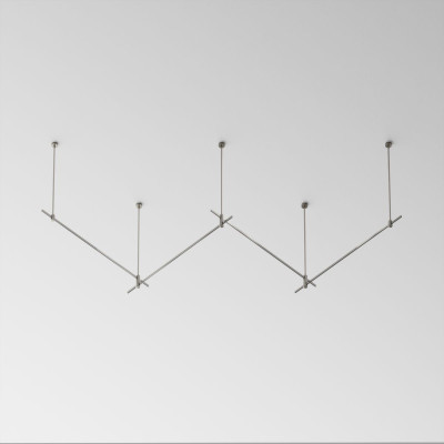 Основание Long двухуровневое на жестких подвесах для трековых светильников Maytoni Technical Flarity TFC-Flar-L02-PT 47910₽