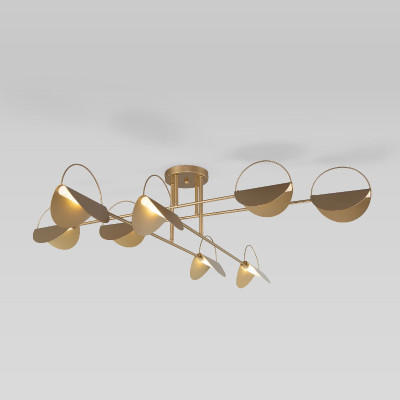 Потолочная люстра Eurosvet Grazia 701488 золото a062039 31600₽