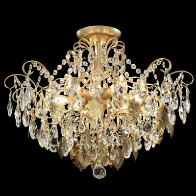 Потолочная люстра Crystal Lux ESMIRALDA PL6 GOLD 27900₽