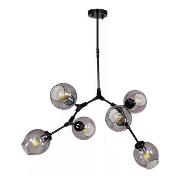 Люстра на штанге DeLight Collection Bubble 70586 blacksmoky 50930₽