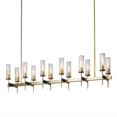 Люстра на штанге Delight Collection Alouette KM0936P-12 brass 97250₽