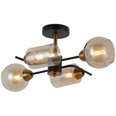 Люстра на штанге Illumico IL8243-4COU-79 BK BR 3430₽