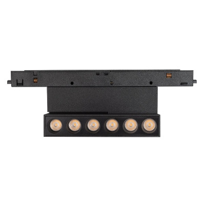 Трековый магнитный светильник Arlight MAG-ORIENT-DOTS-FOLD-S195-6W Day4000 BK 30 deg 48V DALI 041529 9829₽