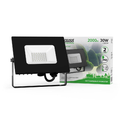 Прожектор светодиодный Gauss Elementary 30W 613100630 1690₽