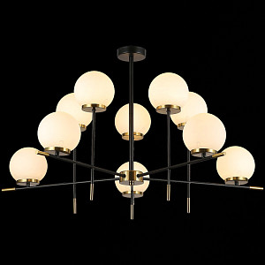 Люстра на штанге Illumico IL0059-10P-79 BK COP