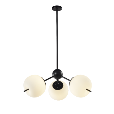 Люстра на штанге Elvan LU-93263R-7W-WW-BkWh 5150₽