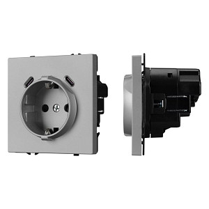 Механизм розетки с USB зарядкой Arlight SCT-NOBE-MUCC-SFPL-IS (230V, 16A) 061817