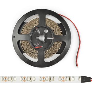 Светодиодная лента (UL-00005871) Uniel 9,6W/m 120LED/m 2835SMD белый 5M ULS-2835-120LED/m-8mm-IP20-DC24V-9,6W/m-5M-4000K