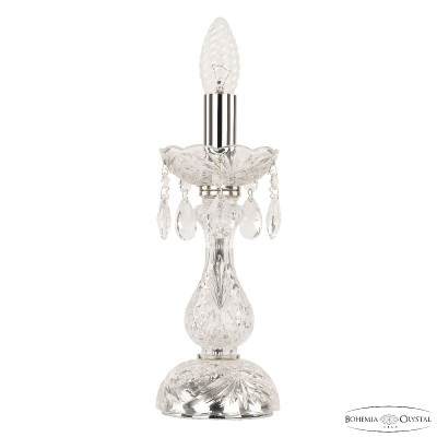 Настольная лампа Bohemia Ivele Crystal 101L1-27 Ni 4669₽