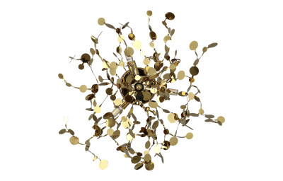 Настенный светильник Crystal Lux GARDEN AP-PL3 D400 GOLD 5100₽