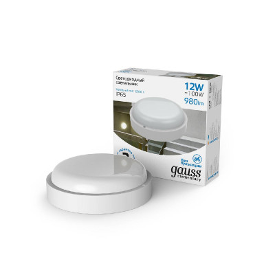 Потолочный светодиодный светильник Gauss Сауна 126411312 679₽