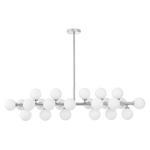 Люстра на штанге Lumina Deco Marsiada LDP 6033-24 CHR