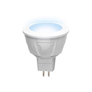 Лампа светодиодная (09458) Volpe GU5.3 5W 4500K JCDR матовая LED-JCDR-5W/NW/GU5.3/S