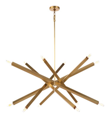 Подвесная люстра Milosh Tendence Madison 0793CL-12GD 56540₽