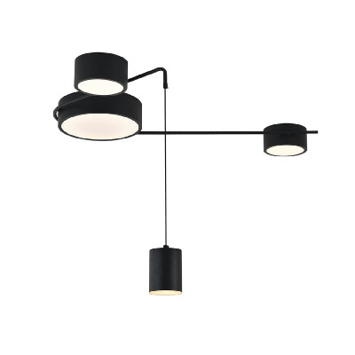 Потолочный светильник Indigo Modulo 140284С Black V000162L 9900₽