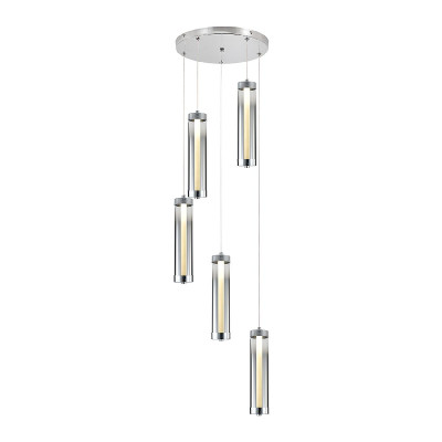 Каскадная люстра Indigo Rilucente 110615P Chrome V000147L 11200₽