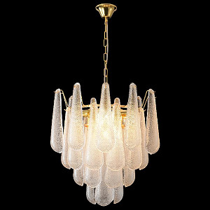 Подвесная люстра Crystal Lux FONTAIN SP8 GOLD