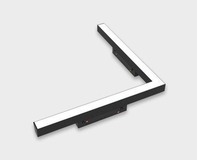 Трековый угловой магнитный светильник Italline Atom IT012-5044 black 3000K 4160₽