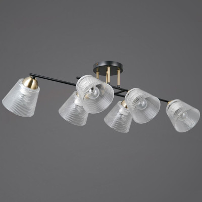 Потолочная люстра Illumico IL0845-6CSQ-25BKAB ELITE 9240₽