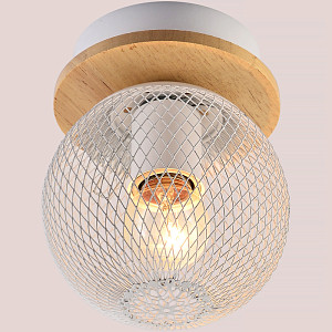 Потолочный светильник Reluce 01565-3.3-01 WH+WOOD