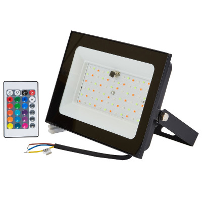 Прожектор Uniel ULF-F60-50WRGB IP65 200-240В BLACK N1 UL-00011855 1771₽