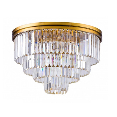 Потолочная люстра DeLight Collection 1920s Odeon 9513C600R goldclear 63870₽