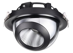Встраиваемый светодиодный светильник Novotech Glob 358040