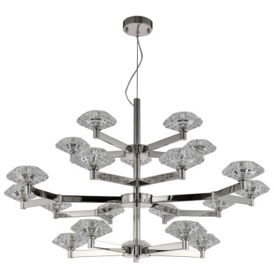Подвесная люстра Crystal Lux Rebeca SP5105 Nickel 33900₽