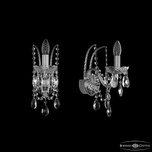 Бра Bohemia Ivele Crystal 1411B/1/141 Ni