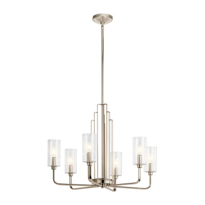 Люстра на штанге Kichler Kimrose QN-KIMROSE6-PN 102412₽