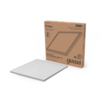 Потолочный светодиодный светильник Gauss 842123340 1590₽