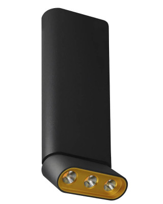 Светодиодный спот Lumien Hall Фергус 80053CL-BK-GD 3680₽