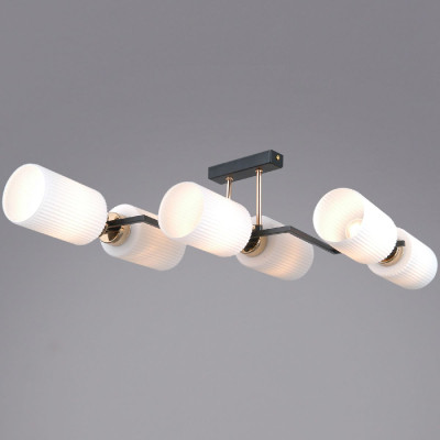 Потолочная люстра Illumico IL0809-6ASQ-25 BK AB NAPLES 12180₽