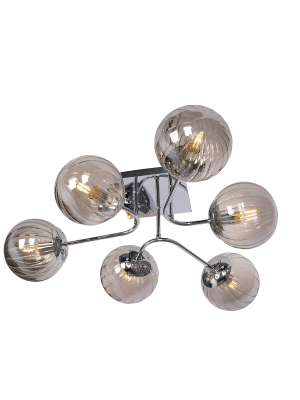 Потолочная люстра Elvan LU-36016-E14-СhSmGr 10500₽