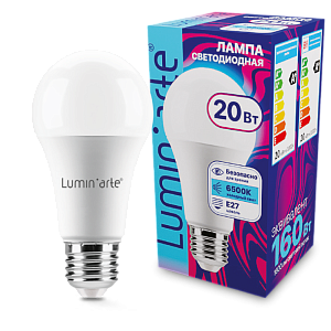 Светодиодная лампа Lumin'arte LSTD-A60-20W6KE27