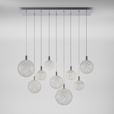 Каскадная люстра Eurosvet Gemini 903539 хром a069039 76300₽