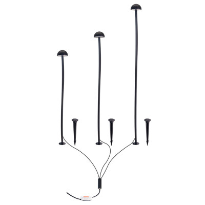 Ландшафтный светильник Arte Lamp Motus A1081PA-3BK 13590₽