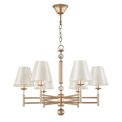 Подвесная люстра Crystal Lux FLAVIO SP6 GOLD 25900₽