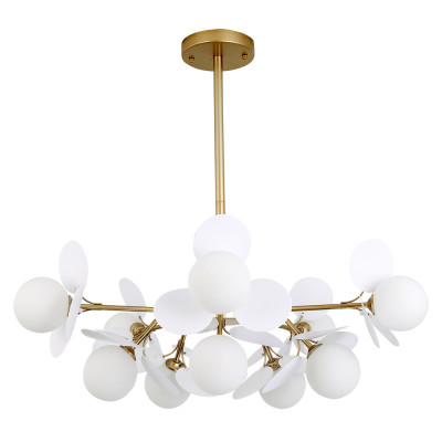 Люстра на штанге Arte Lamp Peacock A1369SP-10SG 22540₽