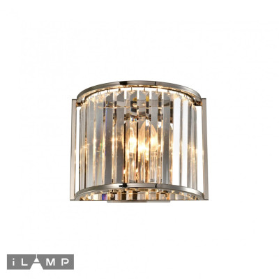 Настенный светильник iLamp Qeens W2553-2 Nickel 8345₽
