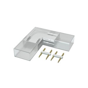 Комплект Г-образных коннекторов Apeyron для светодиодной ленты 220В smd2835 120д/м 5шт AC-05