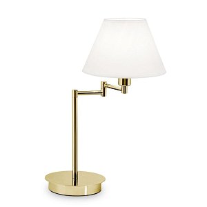 Настольная лампа Ideal Lux Beverly TL1 Ottone Satinato