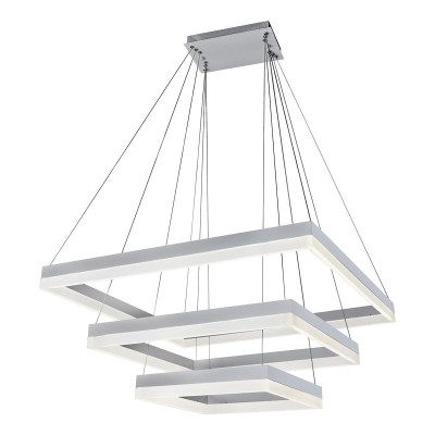 Подвесной светодиодный светильник iLedex Twins D0319-3 400X600X800 WH 24645₽