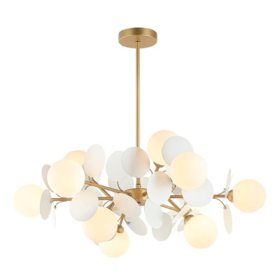 Подвесная люстра Lumien Hall Ilmari LH413612P-GD-WT 23780₽