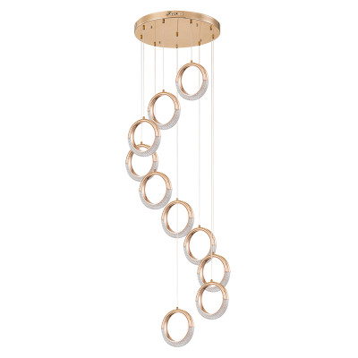 Каскадная люстра Arte Lamp Montana A7777SP-10GO 46090₽