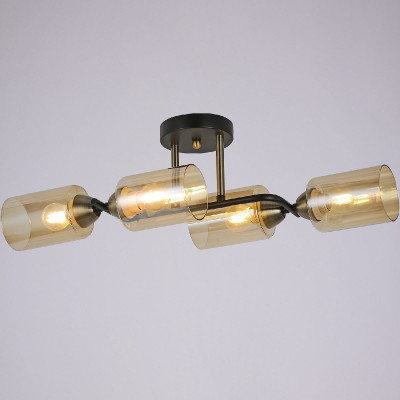 Потолочная люстра Illumico IL8148-4COU-79 BK BR Bice 4500₽
