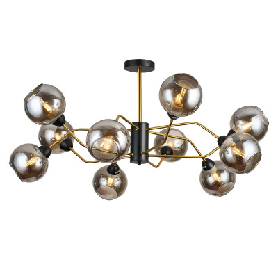 Люстра на штанге IMEX MD9083-10-S-BKCOP 7790₽