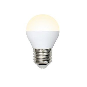 Лампа светодиодная (UL-00003823) Volpe E27 7W 3000K матовая LED-G45-7W/WW/E27/FR/NR
